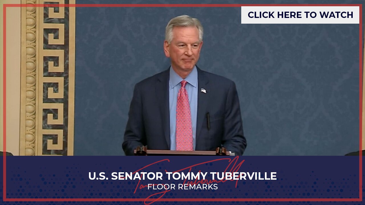 Senator Tuberville Offers Amendment to Protect Women's Sports and Title IX