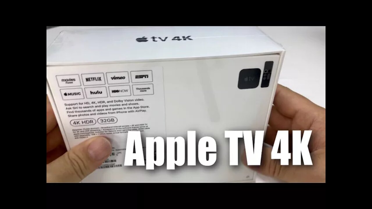 Apple TV 4K Unboxing