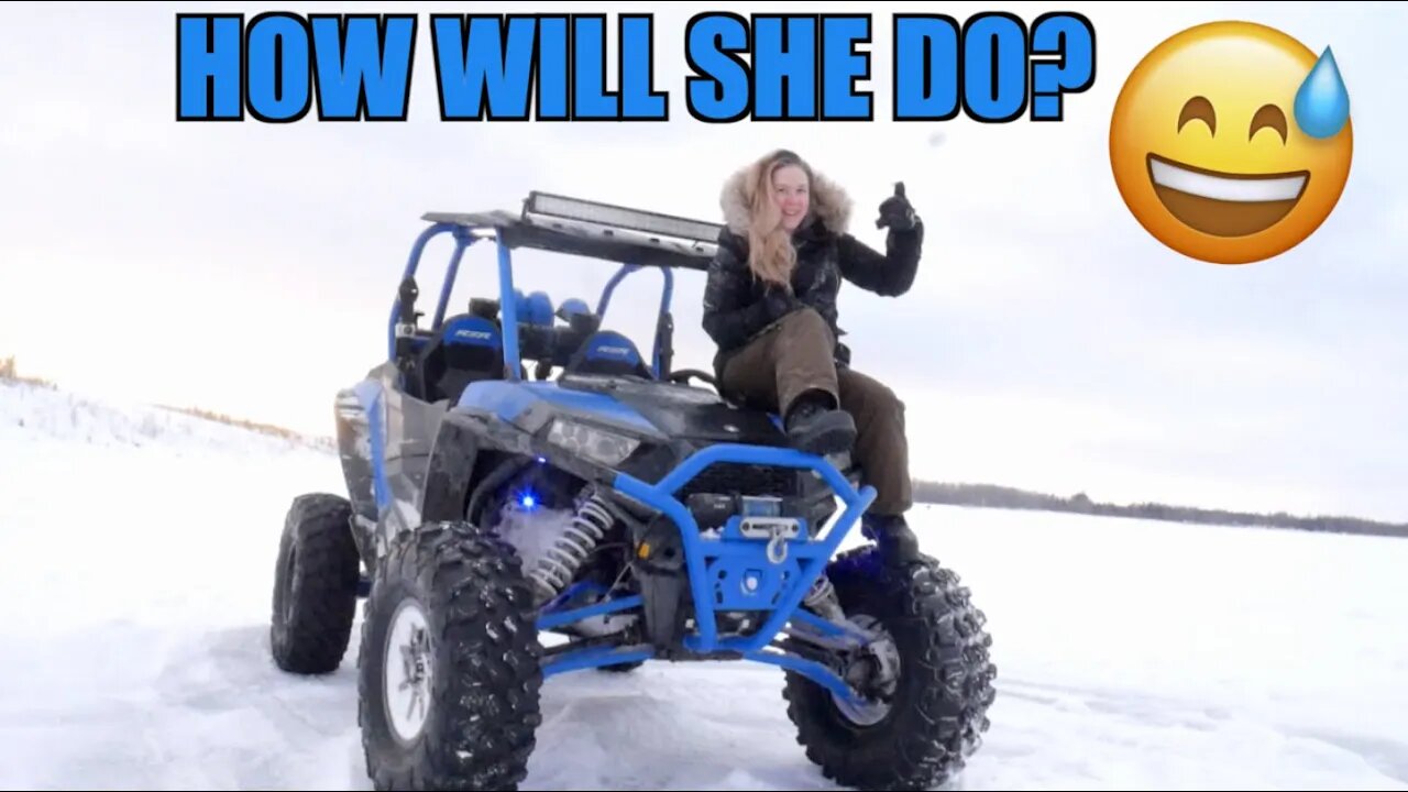 GIRLFRIEND SENDS IT IN THE RZR 1000!