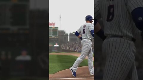 Just barely #mlbtheshow23gameplay #gaming #ps5 #cubs #diamondbacks #ianhapp #wrigleyfield