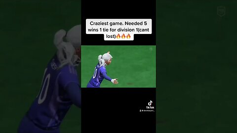 Insane clutch goals on FIFA23🔥🔥🔥 #shorts #fifa #funny