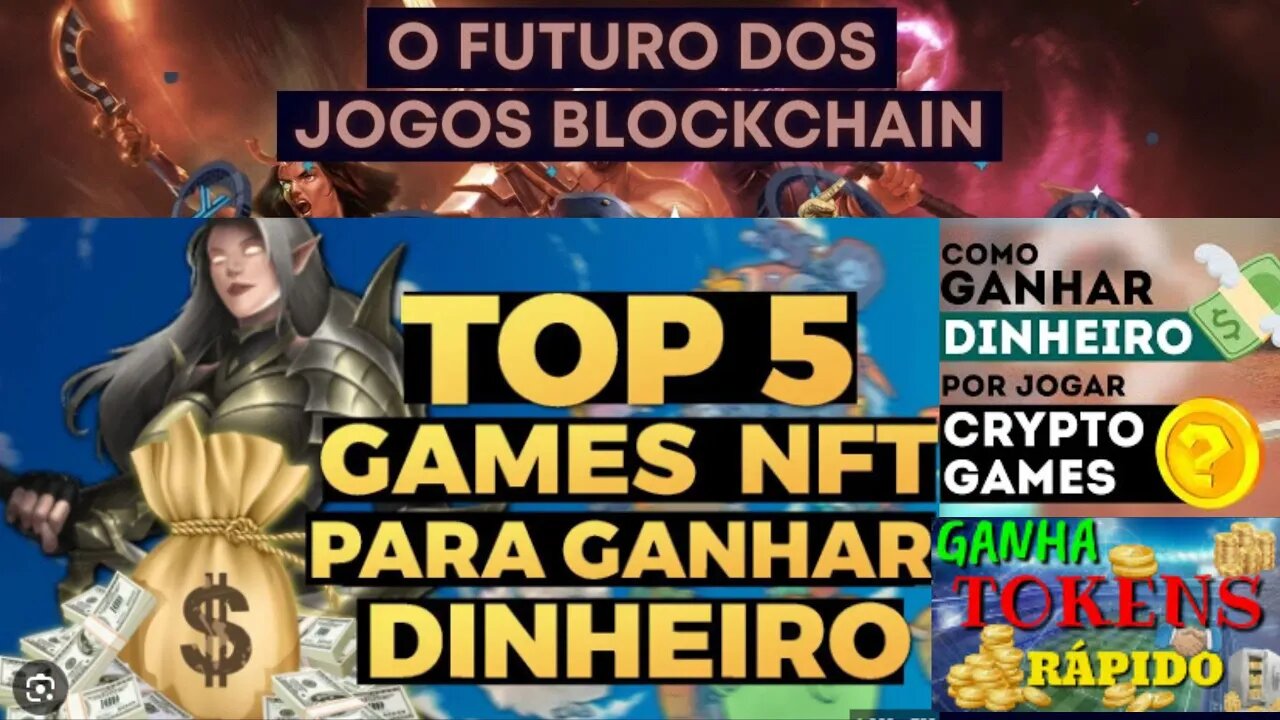 PLATAFORMA TOP DE JOGOS NFT PLAY TO EARN