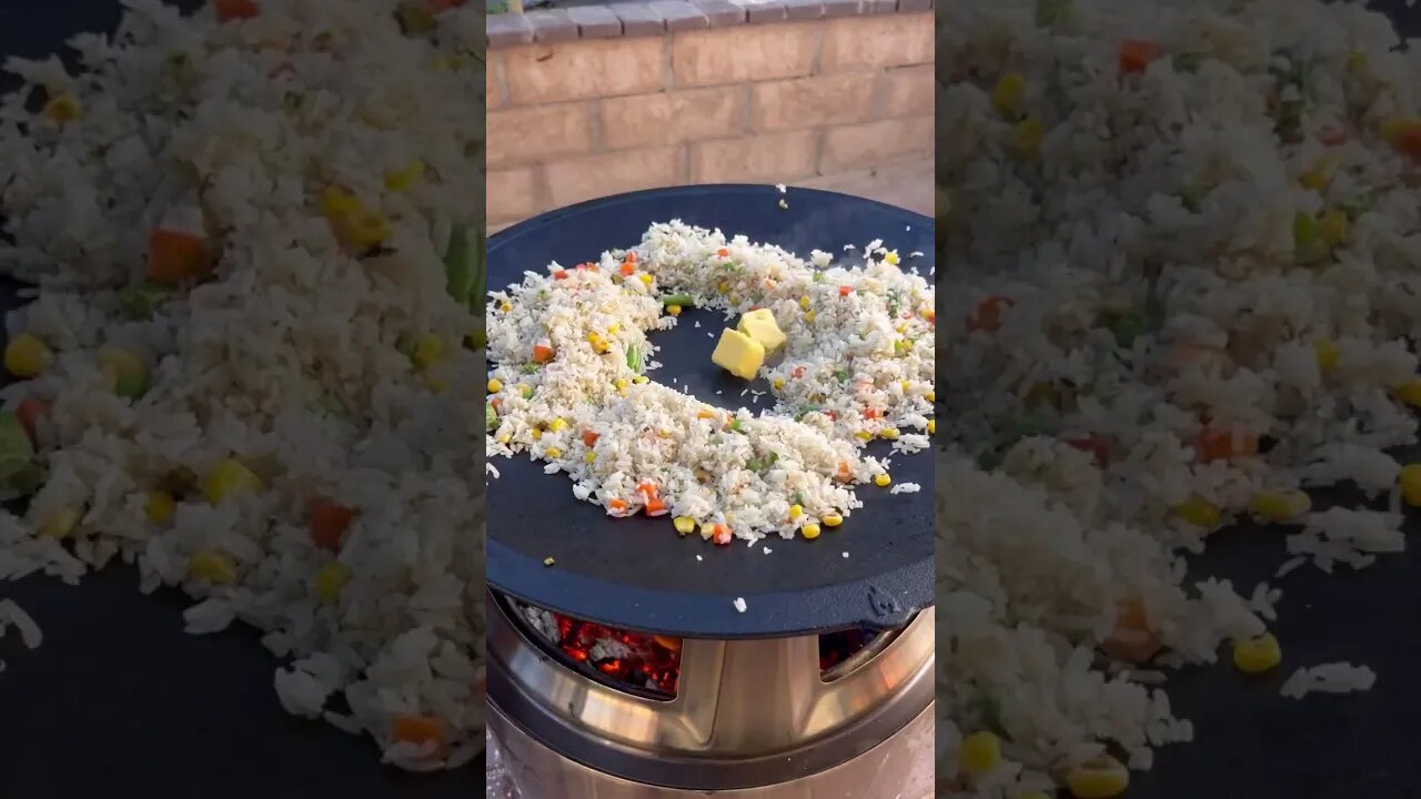 Steak fried rice on the @solostove