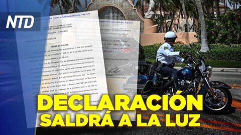 Revelarán declaración tachada de redada a Trump; Informantes denuncian al FBI por laptop de Biden