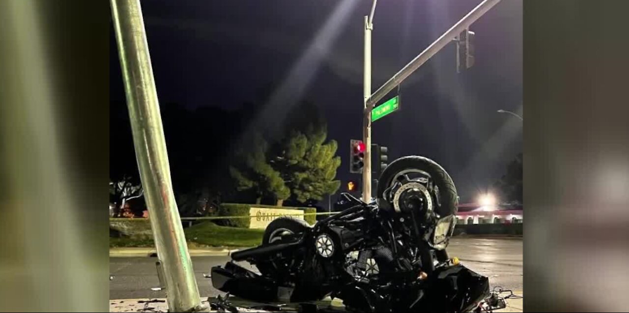 Motorcyclist dead after Las Vegas crash