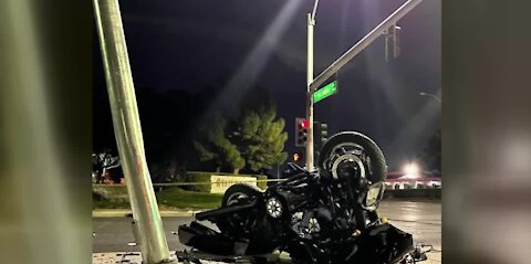 Motorcyclist dead after Las Vegas crash