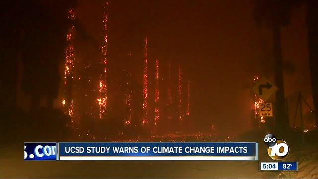 UC San Diego researchers warn of climate change impact