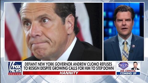 Gaetz: Cuomo Allegations Have NY Dems 'Going After Each Other More Than The Royal Family'