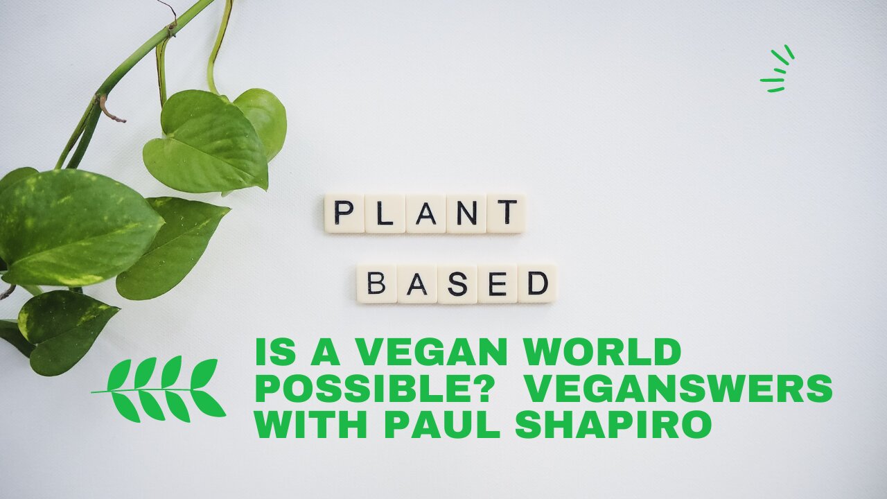 Is a Vegan World Possible? | VegAnswers with Paul Shapiro