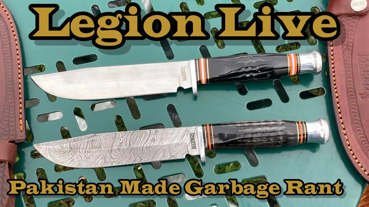 Legion Live - Marbles made in Pakistan GARBAGE! RANT! #dontbuythisshit #garbage