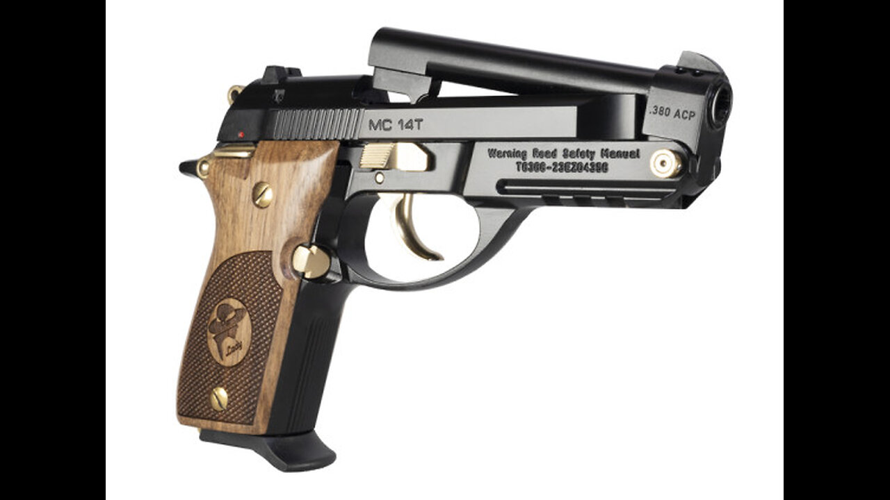 Girsan MC 14T Tip Up Barrel Pistol Like Beretta Cheetah - SHOT Show 2024