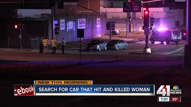 Woman killed by hit and run driver