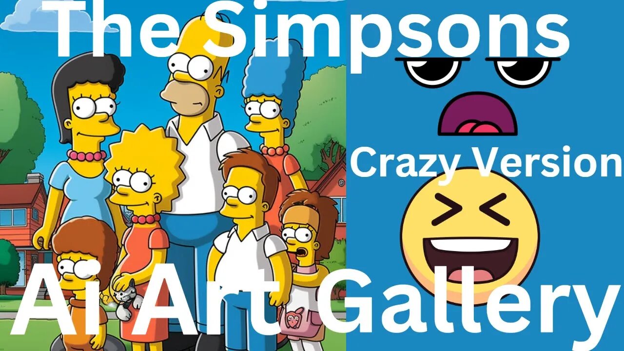 Simpsons Ai Art Gallery #thesimpsons #aiart #midjourney