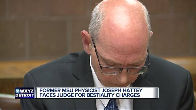 MSU health physicist charged with bestiality appears in court