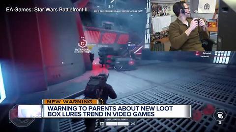 Warning to parents about new loot box lures in video games