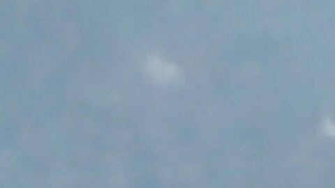 UFO flies over my left again with sound.