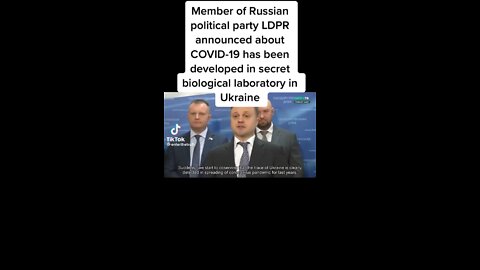 Russia: Cov 19 created in a lab in Ukraine