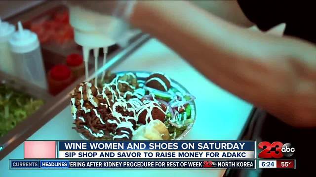 Wine Women and Shoes event in Bakersfield