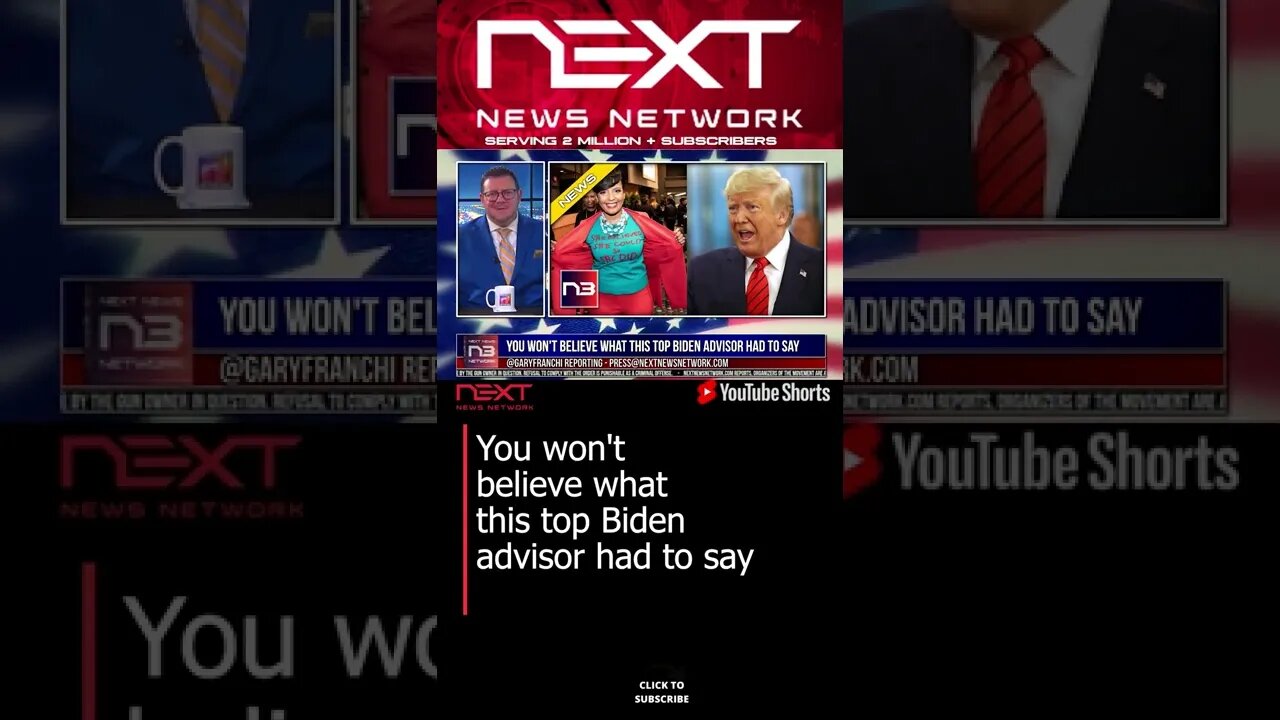 You won't believe what this top Biden advisor had to say #shorts