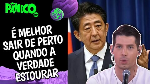 MISTÉRIO SOBRE MORTE DO EX-PREMIÊ DO JAPÃO FEDE MAIS QUE A BOMBA DE FEZES DO ATO DE LULA?