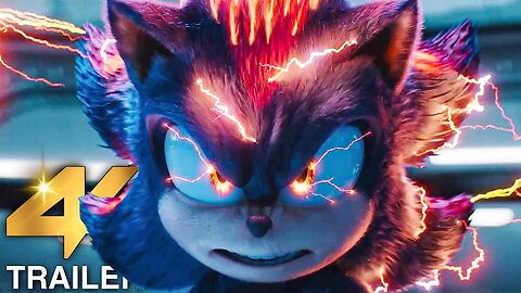 SONIC THE HEDGEHOG 3 "Shadow Transforms Into Super Shadow" Trailer (4K ULTRA HD) 2024