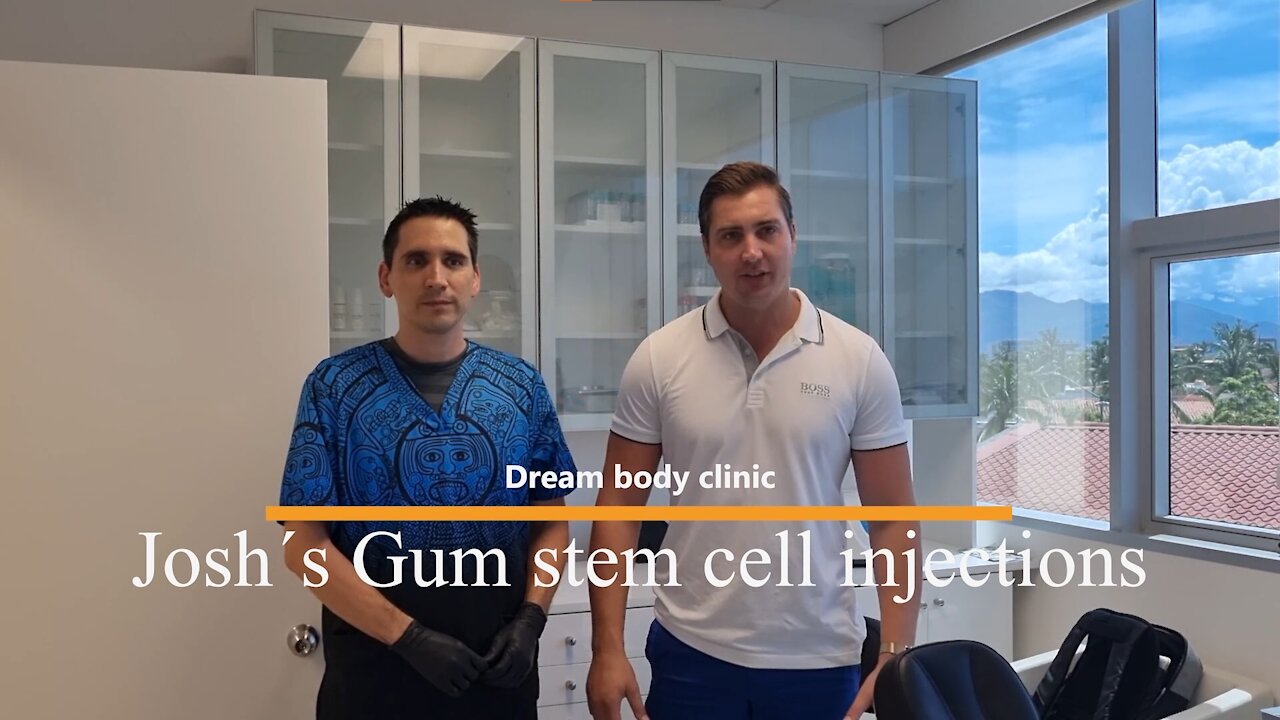 Josh´s Gum stem cell injections
