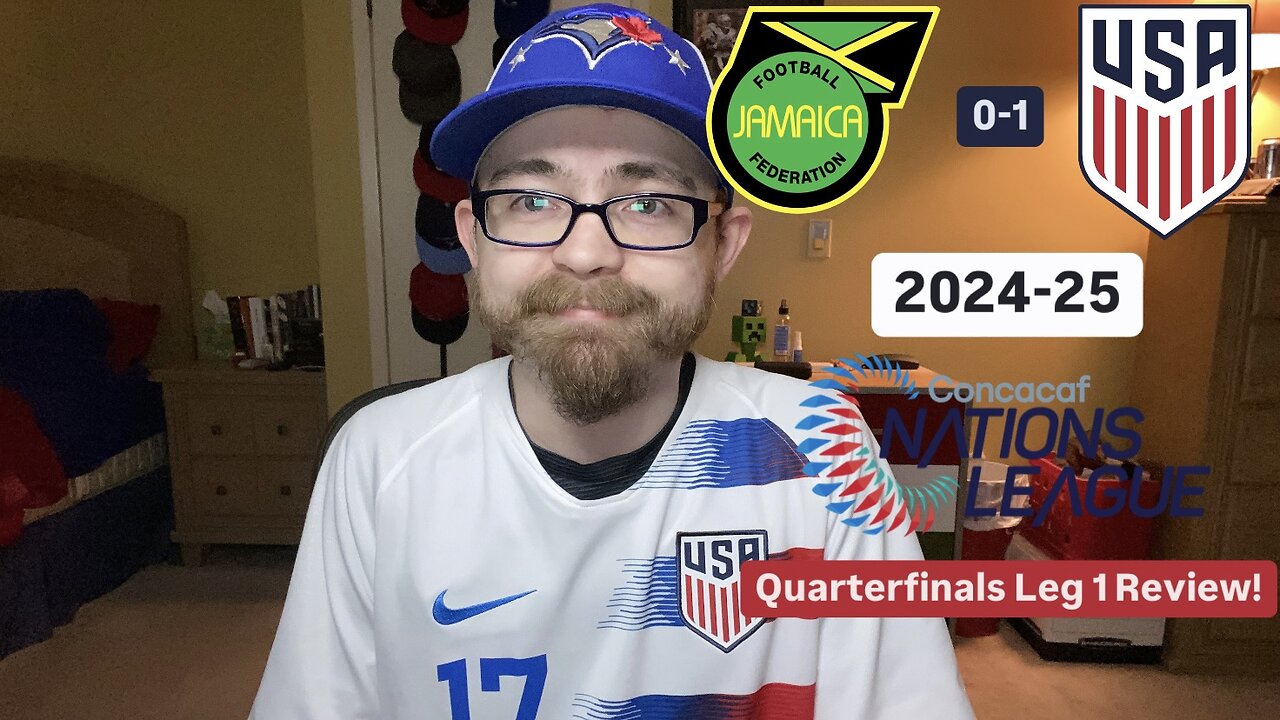 RSR6: Jamaica 0-1 United States 2024-25 CONCACAF Nations League Quarterfinals Leg 1 Review!