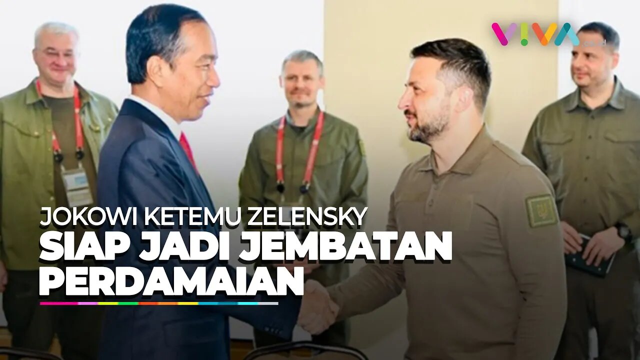 Ketemu Jokowi, Zelensky Terus Mengingat Aksi Sang Presiden saat Perang Memanas