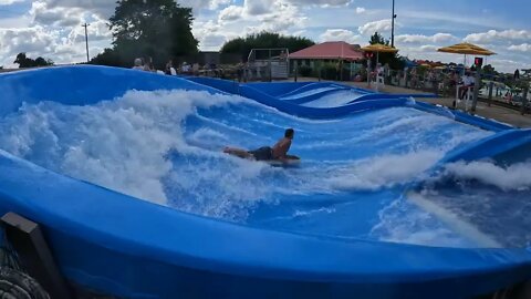 flowrider - Doug - 7 at Soak City, Kings Island