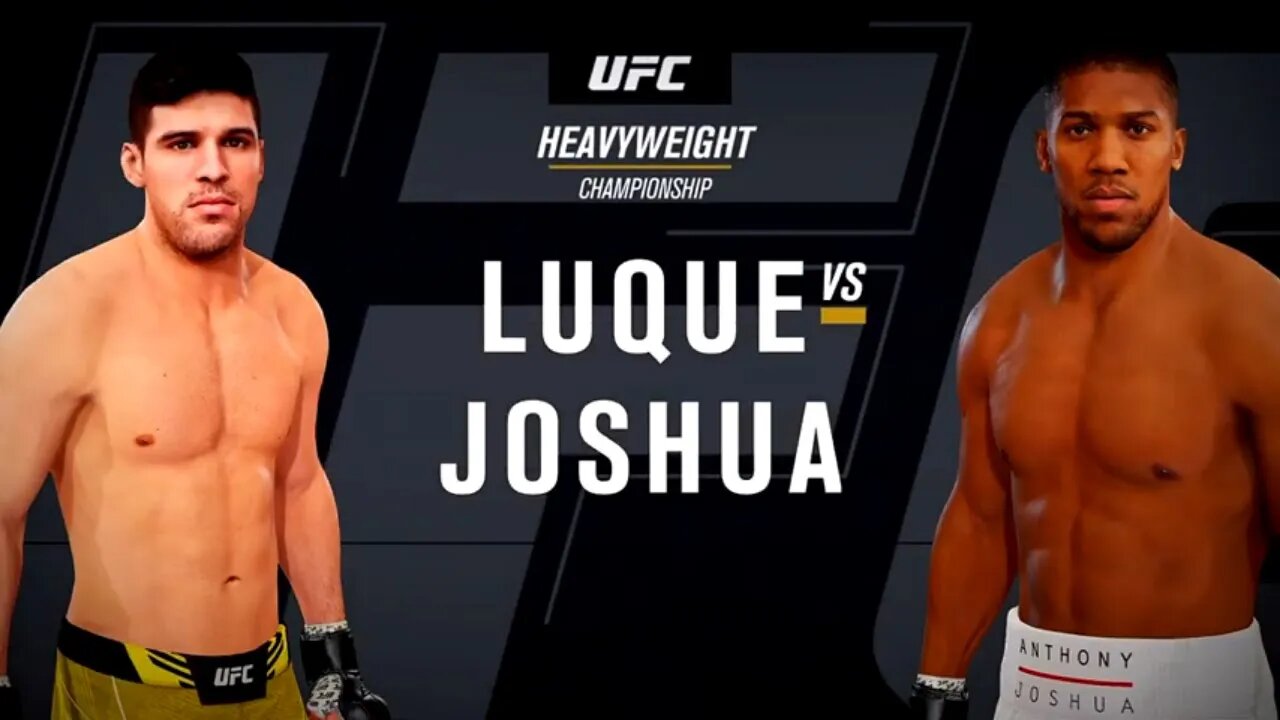 EA Sports UFC 4 Gameplay Anthony Joshua vs Vicente Luque