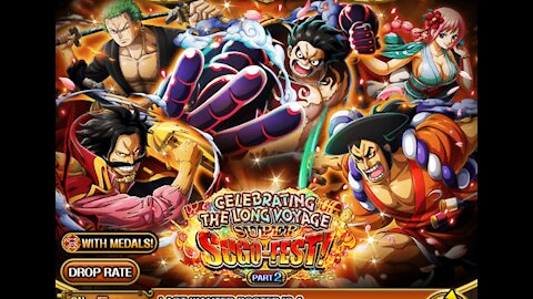 4 multi's Part 2 Luffy Banner Super Sugo-Fest Celebrating the Long Voyage | OPTC