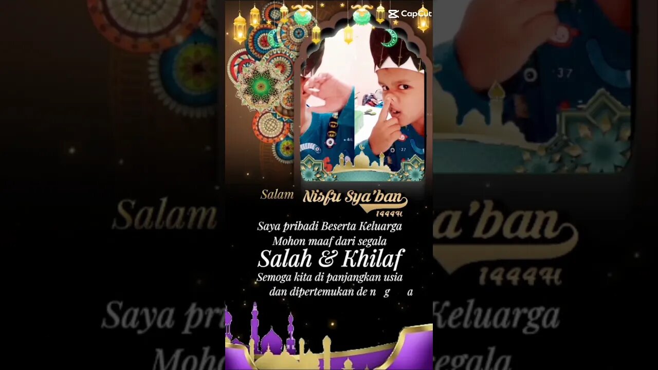 Selamat #nisfusyaban mohon #maaf #lahirbatin