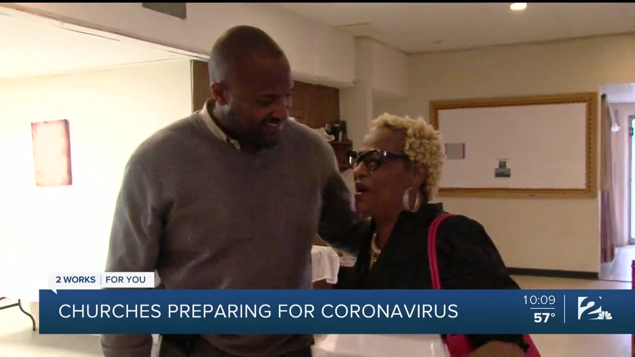 Church Preparing For Coronavirus