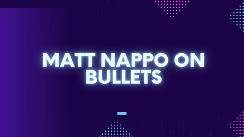 CLIP - Matt Nappo aka Minddog Sees the Bullets Fly!