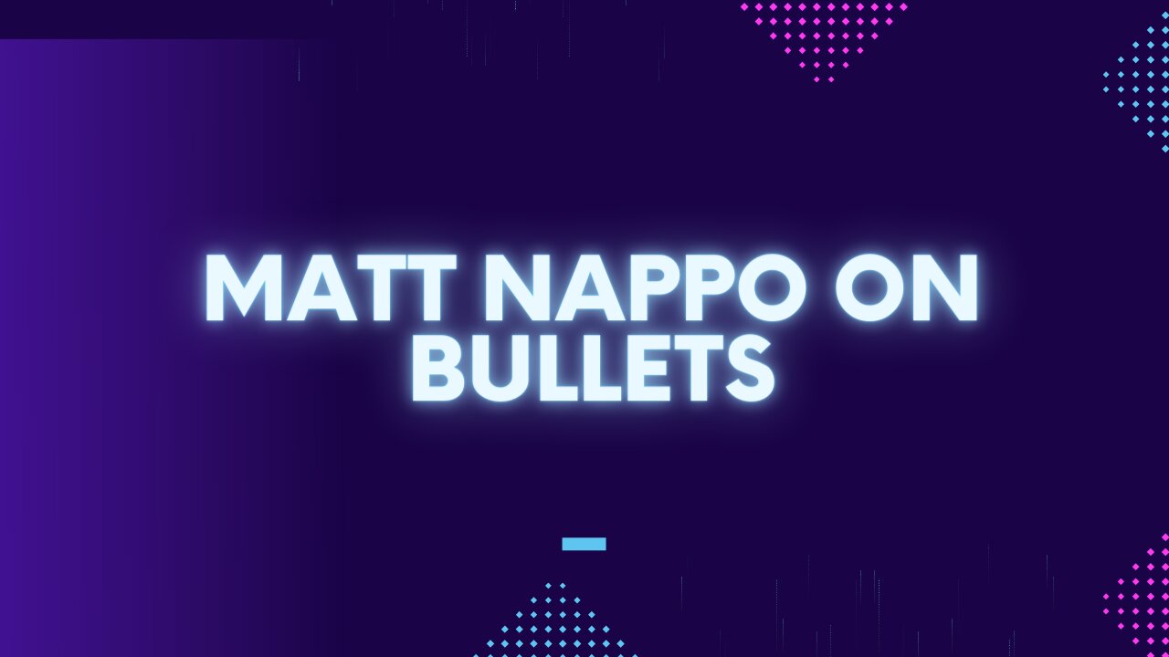 CLIP - Matt Nappo aka Minddog Sees the Bullets Fly!