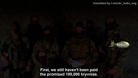 Ukraine's 123 brigade complain to Zelensky