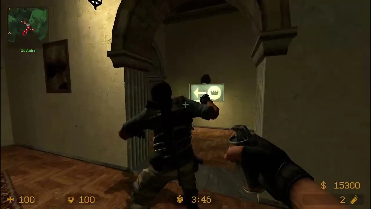 Counter Strike Source Piranesi Bots #41 Only Machine Guns