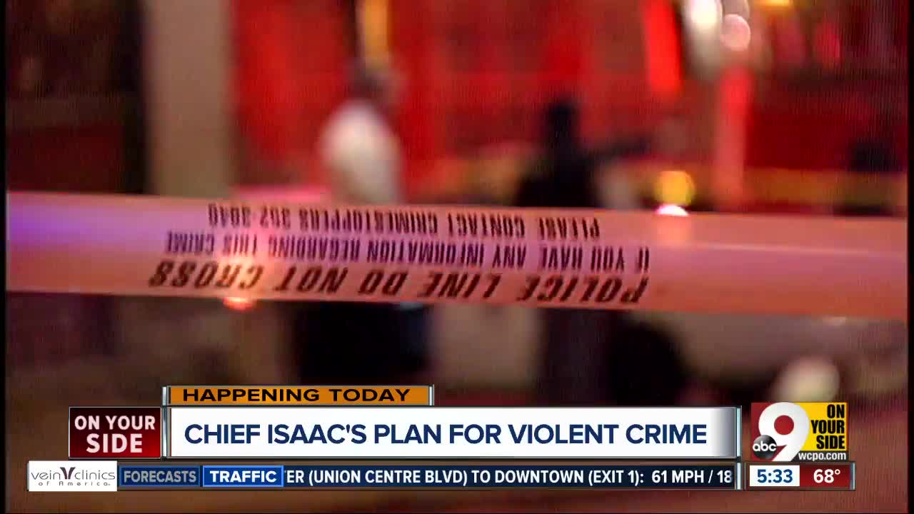 Cincinnati Police Chief to provide violent crimes update