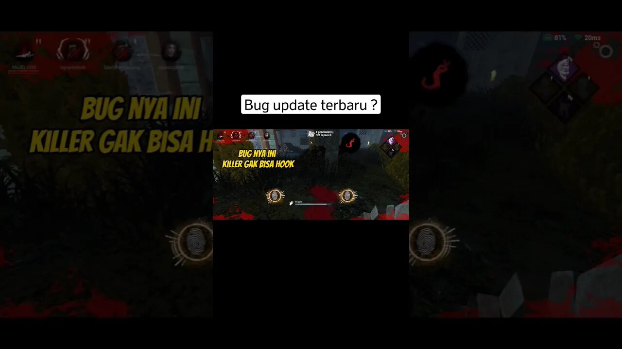 bug update dbd mobile ? #dbd #dbdmobile #deadbydaylight #rank1 #horrorgaming