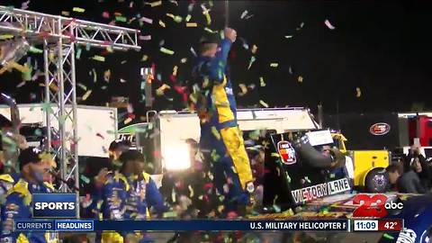 Harvick returned to his hometown but Derek Kraus wins the Bakersfield 175