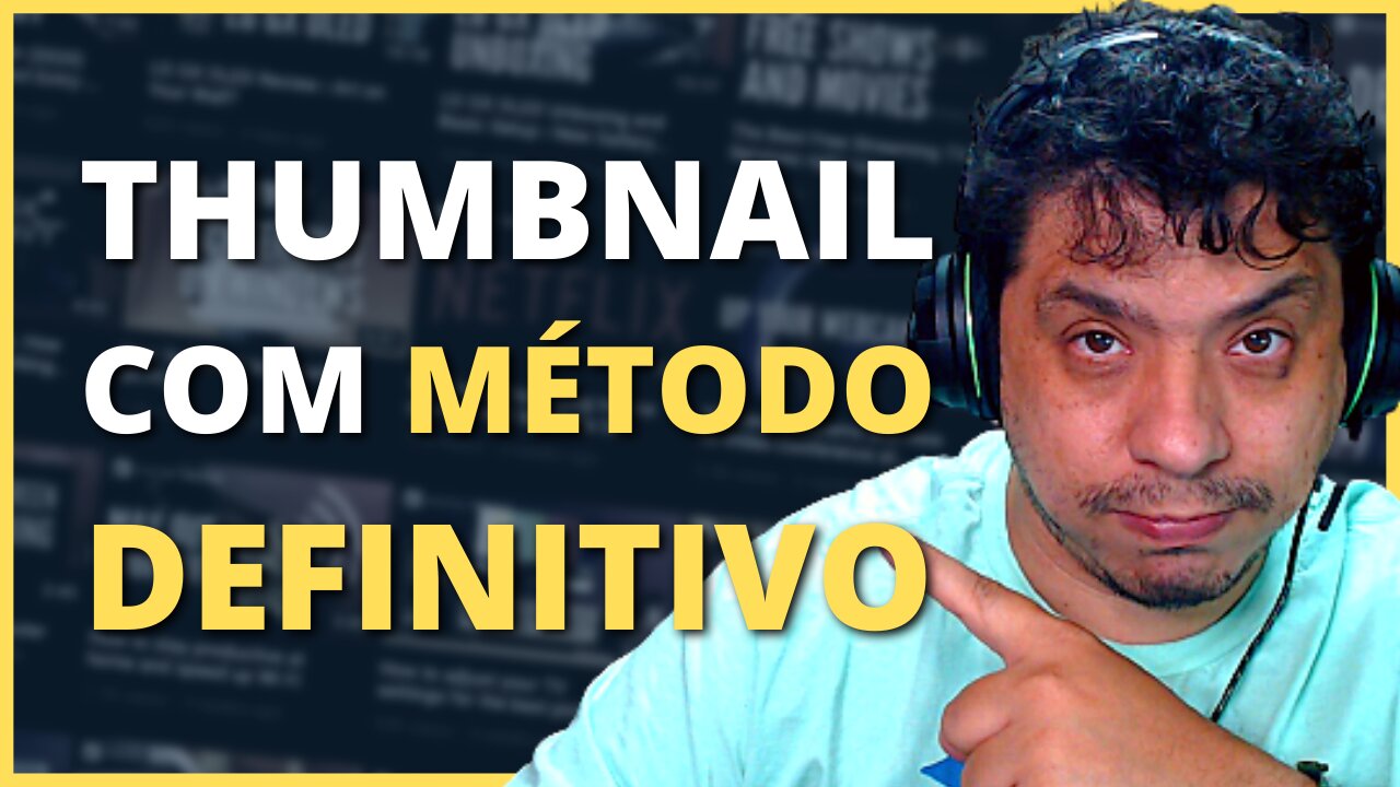 Thumbnail para YouTube com Metodo 3CS
