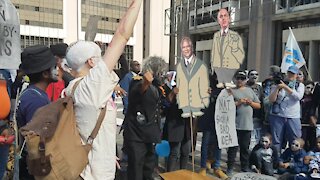 SOUTH AFRICA - Cape Town - Guerilla Zombie March by Reclaim the City and the Yes Men (Video) (y86)