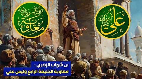بن شهاب الزهري معاوية الخليفة الرابع وليس علي بن أبي طالب