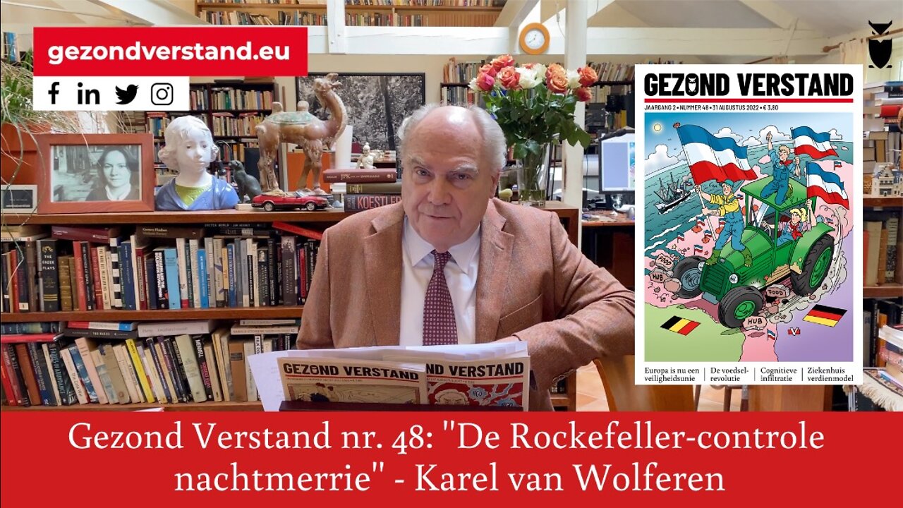 Voordracht Karel van Wolferen nr. 48: "De Rockefeller-controle nachtmerrie"