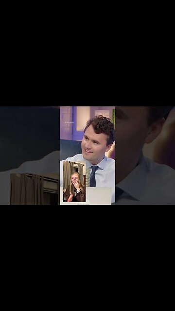 Charlie Kirk Calls Out BASED Female