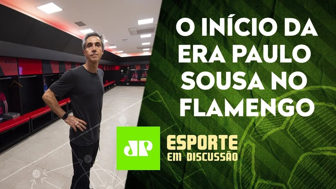APRESENTAÇÃO de PAULO SOUSA no FLAMENGO | ESPORTE EM DISCUSSÃO 10/01/2022