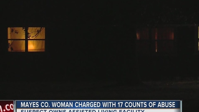 Mayes County Woman Charged With 17 Counts Of Abuse