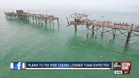 Rotting and in ruin: Future of dilapidated Pinellas pier uncertain