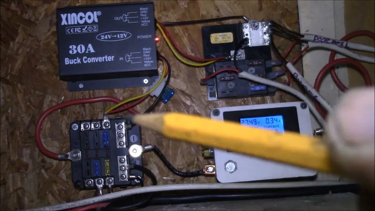12V DC Step Down Converter for the Garage