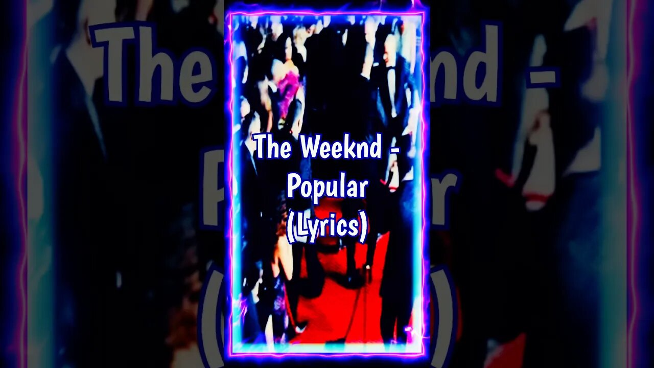 The Weeknd - Popular #short #trending #newmusic